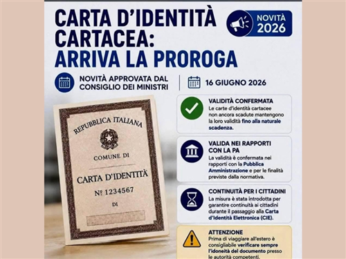 Carte dIdentità Cartacee: aggiornamento sulla validità dopo il 3 agosto 2026