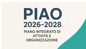 Adozione del PIAO 2026-2028. Consultazione pubblica